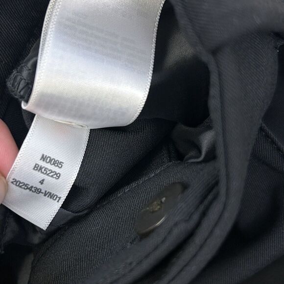 Madewell The Fairbanks Pant Womens 4 Black Cigarette Leg NO085 Classic Workwear - Picture 15 of 16